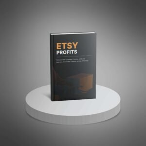 This ebook equips your customers with essential knowledge to run a successful Etsy shop. It offers clear guidance on everything from setting up a shop to mastering product listings, marketing strategies, and financial management.